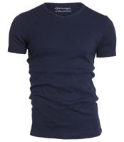 Garage T-Shirt V-neck semi bodyfit navy (art 0302) - thumbnail