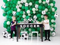 PartyDeco Popcornboxen voetbal snack zakken film nacht accessoires popcorn zakken snoep dozen levensmiddelen tassen Halloween decoratie verjaardag film marathon - thumbnail