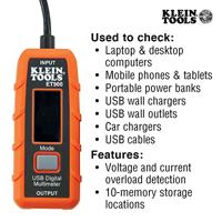 Klein Tools ET900 USB-multimeter - thumbnail