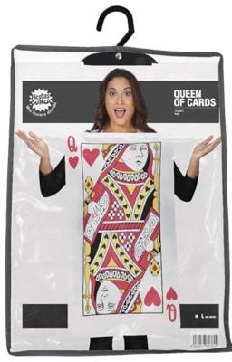 Kaart Hartenvrouw Koningin kostuum