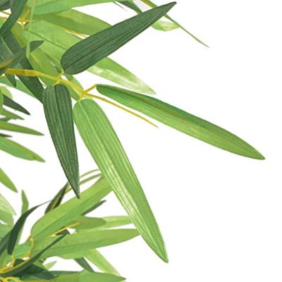 VidaXL Kunstplant met pot bamboe 120 cm groen