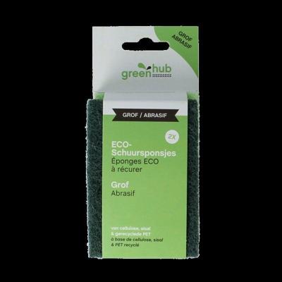 Schuursponsjes grof eco 2 Stuks