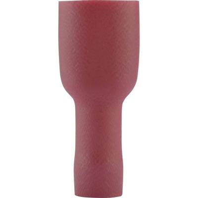 Vogt Verbindungstechnik 396108 Platte stekker (female) Insteekbreedte: 4.8 mm Insteekdikte: 0.8 mm 180 ° Volledig geïsoleerd Rood 1 stuk(s)