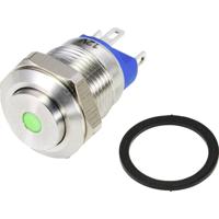 TRU COMPONENTS TC-9219004 Druktoets 48 V/AC 2 A 1x uit/(aan) Moment Groen IP67 1 stuk(s) - thumbnail