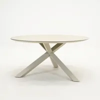 Tuintafel Rotonda 150 cm crème - thumbnail