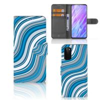 Samsung Galaxy S20 | Telefoon Hoesje | Waves Blue - thumbnail
