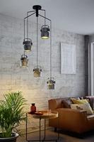 Stars of Light HanglampHilcott zwart - 39856 - thumbnail