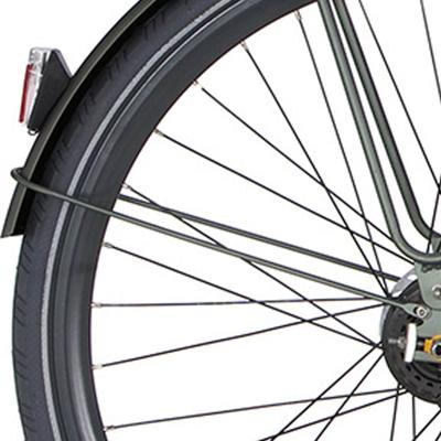 Cortina spatbordstang achter 28 speed matt titanic green