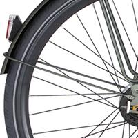 Cortina spatbordstang achter 28 speed matt titanic green - thumbnail