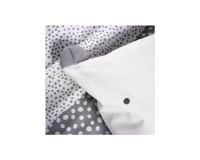 TODAY bedset - dekbedovertrek 140x200 + 2 kussenslopen 63x63 - 1 persoon - FUNNY2.6 - Grijs