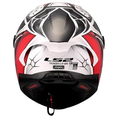 LS2 integraalhelm "ff805 thunder carbon gp aero replica perolari". helmet ff805 thunder gp aero rep. perolari xxl - thumbnail