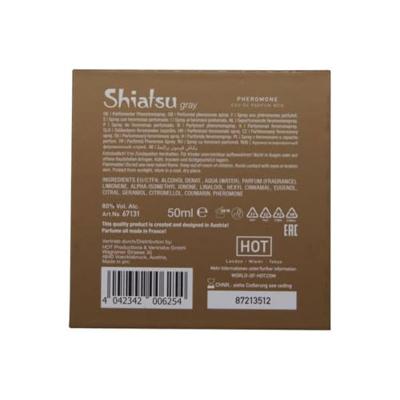 SHIATSU Pheromon Fragrance Man - Grey - 50 ml