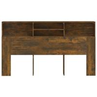 Hoofdbordkast 180x19x103,5 cm gerookt eikenkleurig - thumbnail