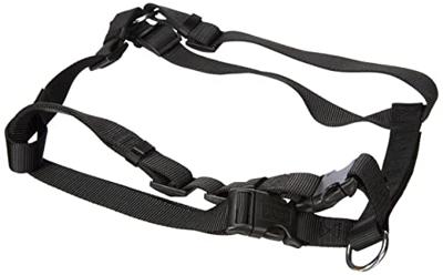 TRIXIE HONDENTUIG CLASSIC H-TUIG ZWART 70-100X2,5 CM