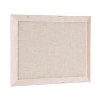 Bisilque Notitiebord Kamashi met bruin kader - thumbnail