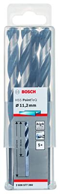 Bosch Accessoires 5X Metaalboor HSS Pointeq 11,2mm - 2608577280
