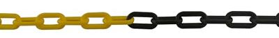 VISO CNJ801SBS Afzetketting Zwart, Geel Kunststof 25 m