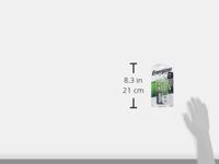 Energizer E300701400 acculader, 700 mAh, 1 stuk zwart - thumbnail