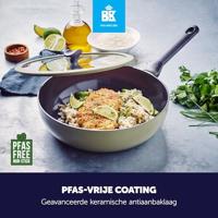 Enjoy wok Olijfgroen 28 cm - thumbnail