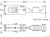 HERTH+BUSS Repair cable female disconnectors - thumbnail