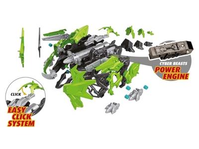 Revell 07852 CyberBeasts TerraTops Science Fiction (bouwpakket) 1:35 Revell 07852 CyberBeasts TerraTops Science Fiction (bouwpakket) 1:35