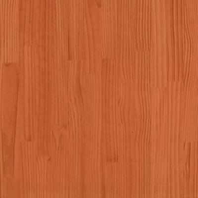 Tafelblad rond 50x2,5 cm massief grenenhout wasbruin - thumbnail