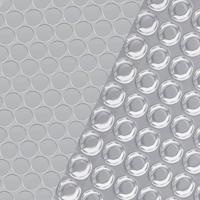 Zwembadhoes rechthoekig 1000x600 cm PE zilverkleurig - thumbnail