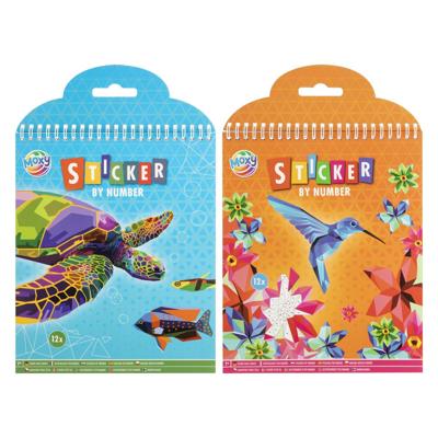 Moxy Sticker op nummer 24x20cm