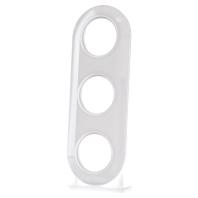 Berker serie 1930 afdekraam 3-voud polarwit schakelmateriaal - thumbnail