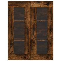 Hangkast 69,5x34x90 cm gerookt eikenkleurig - thumbnail