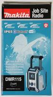 Makita Bouwradio DAB, DAB+ AUX, Bluetooth, USB Spatwaterbestendig, Stofvast Turquoise, Zwart, Zilver - thumbnail