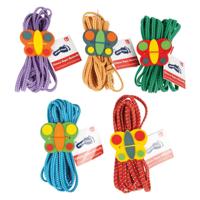Small Foot - springelastiek vlinder kleur, set van 5 - thumbnail