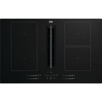 Beko HIXI84700UF Inductie kookplaat met afzuiging Zwart - thumbnail