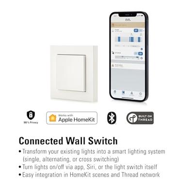 eve Light Switch Connected Wall Switch schakelaar - thumbnail