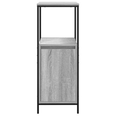 Badkamermeubel met planken 36x35x95 cm grijs sonoma