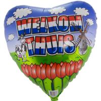 Folieballon Welkom Thuis - 46cm - thumbnail