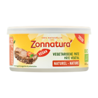Zonnatura Biologische Vegetarische Pate Naturel 125 g bij Jumbo - thumbnail