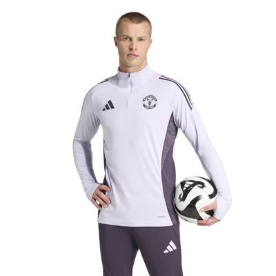 adidas Manchester United Trainingstrui 1/4-Zip 2025-2026 Paars Zwart adidas Manchester United Trainingstrui 1/4-Zip 2025-2026 Paars Zwart