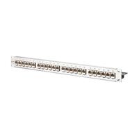Metz Connect 130921-E 24 poorten Netwerkpatchpaneel 483 mm (19) CAT 6A 1 HE Meerdere kleuren Ingericht - thumbnail