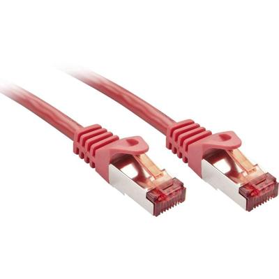 LINDY 47366 RJ45 Netwerkkabel, patchkabel CAT 6 S/FTP 5.00 m Rood 1 stuk(s)