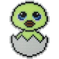 Creativ Company Strijkkralenbordje helder vierkant 15x15cm,2st. - thumbnail