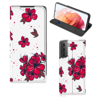 Samsung Galaxy S21 Smart Cover Blossom Red - thumbnail