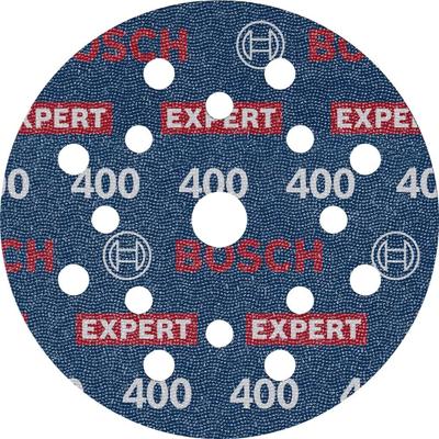 Bosch Accessoires EXPERT Schuurschijf O780 met film onderlaag, 125 mm, G400, 50x - 2608902415 Bosch Accessoires EXPERT Schuurschijf O780 met film onderlaag, 125 mm, G400, 50x - 2608902415