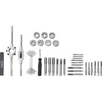 TOOLCRAFT TO-7015521 Schroefdraadsnijderset 32-delig Staal M3 x 0.50, M4 x 0.70, M5 x 0.80, M6 x 1, M8 x 1.25, M10 x 1.50, M12 x 1.75 - thumbnail