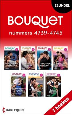 Bouquet e-bundel nummers 4739 - 4745 - Pippa Roscoe, Abby Green, Millie Adams, Lynne Graham, Melanie Milburne, Caitlin Crews, Kali Anthony - ebook