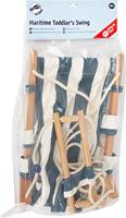 Small Foot - houten peuterschommel marineblauw, 120cm - thumbnail