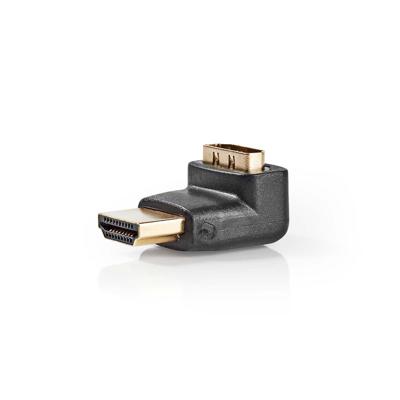 Nedis HDMI-Adapter | HDMI | HDMI Female | 270° Gehoekt | 1 stuks - CVGB34902BK CVGB34902BK - thumbnail