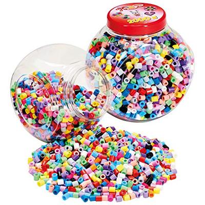 Hama strijkkralenset in pot maxi - pastelmix, 2000st. Hama strijkkralenset in pot maxi - pastelmix, 2000st.