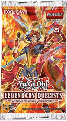 Yu-Gi-Oh! TCG Legendary Duelists Soulburning Volcano Booster Pack Yu-Gi-Oh! TCG Legendary Duelists Soulburning Volcano Booster Pack