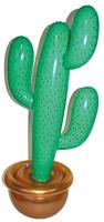 Opblaasbare cactus 90cm - thumbnail